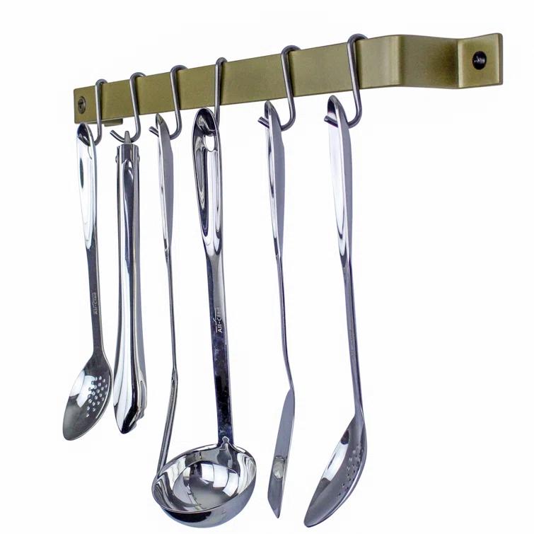 Enclume Handcrafted Easy Mount Wall Rack with 6 Hooks