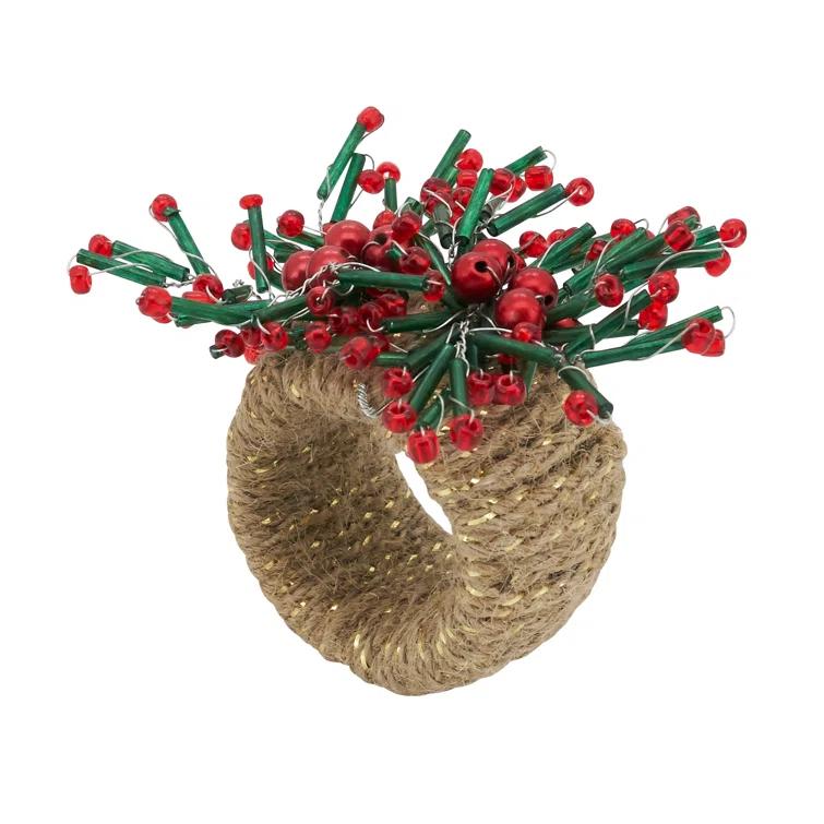 Saro Napkin Ring Collection Napkin Ring (Set of 4)