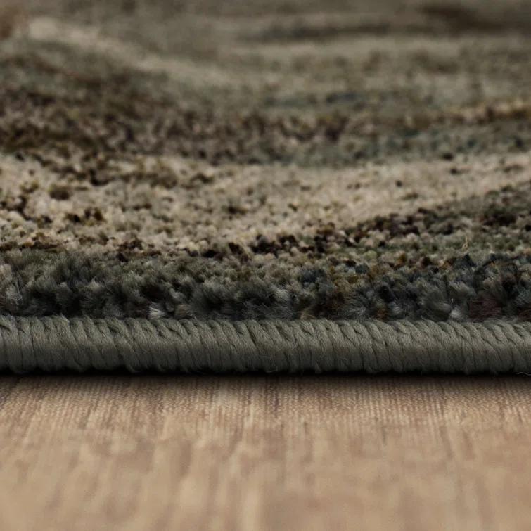 Scott Living Geometric Collage Gray 8' X 11' Area Rug
