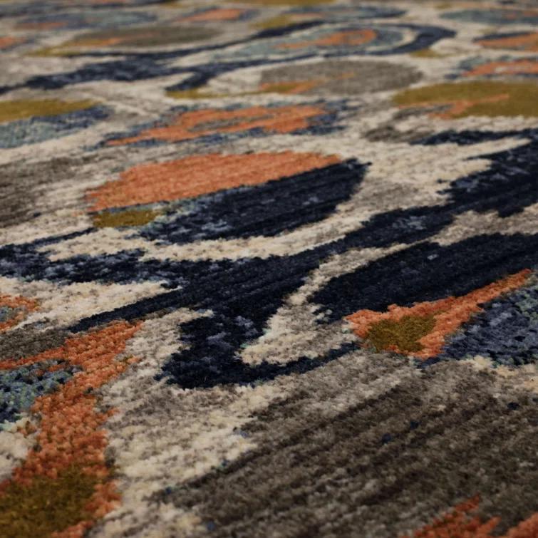 Scott Living Ikat Dove Rug & Reviews | Wayfair