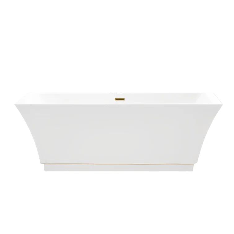 Chloe Freestanding Soaking Acrylic Bathtub