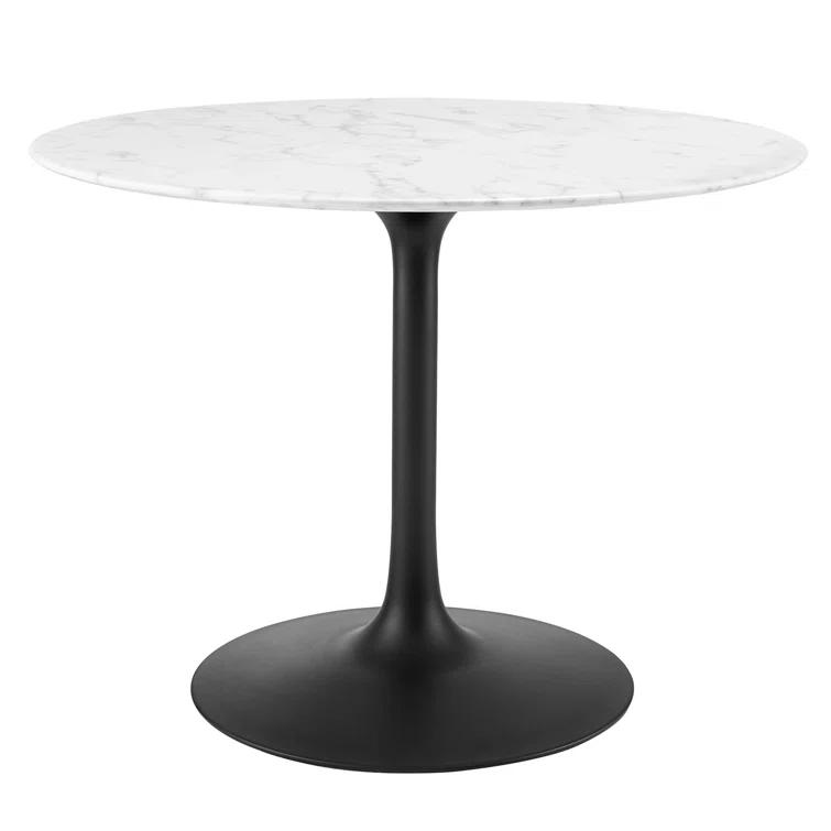 Modway Modway Lippa Oval Artificial Marble Dining Table