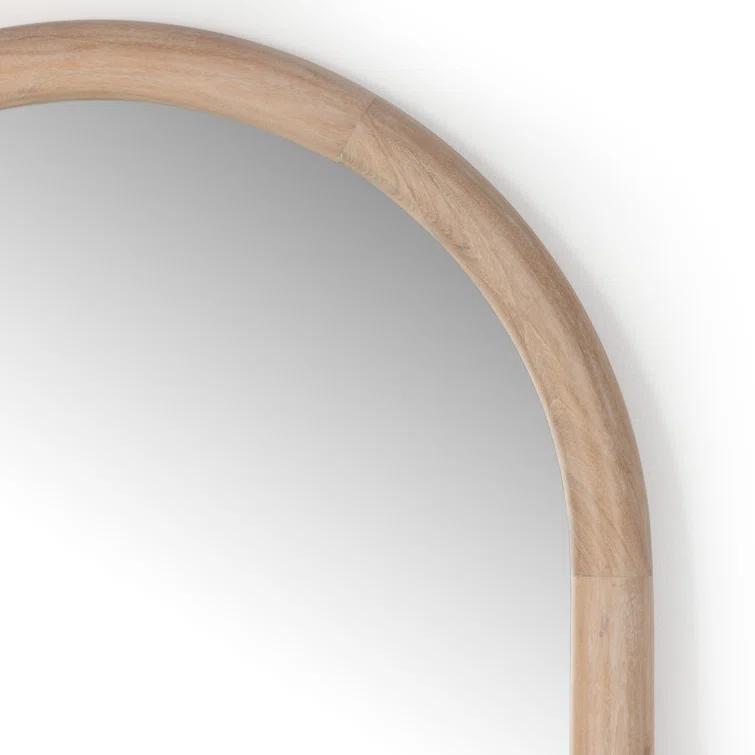 Ava Full Length Mirror - Whitewash Acacia
