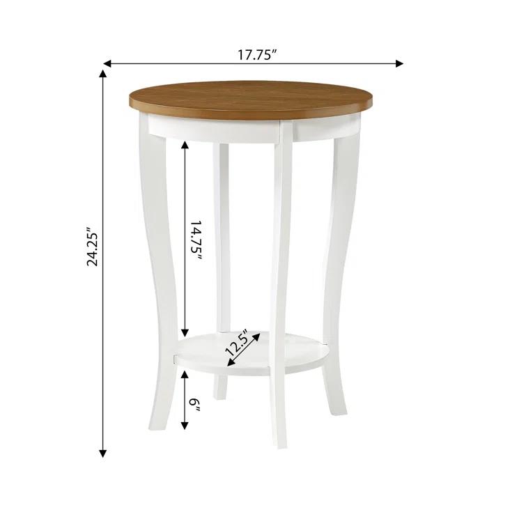 Carbin Round End Table