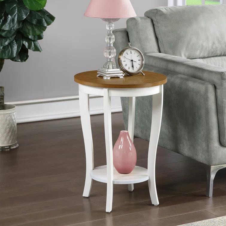Carbin Round End Table