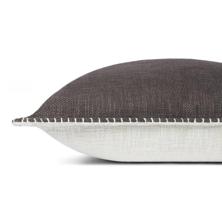 Fernande Cotton Lumbar Throw Pillow