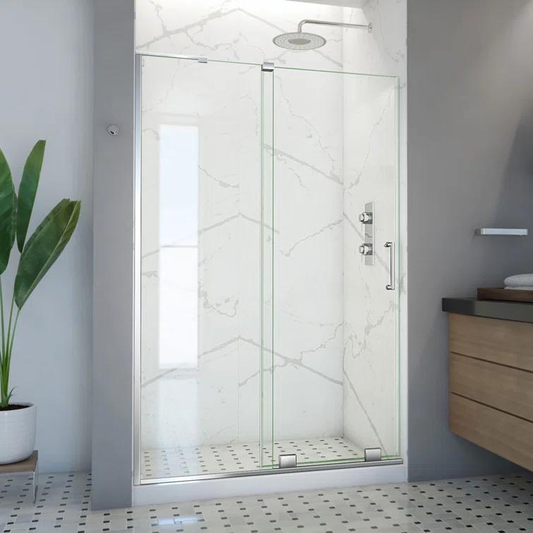 DreamLine Mirage-X 44 - 48 inch W x 71 inch H Frameless Sliding Shower Door