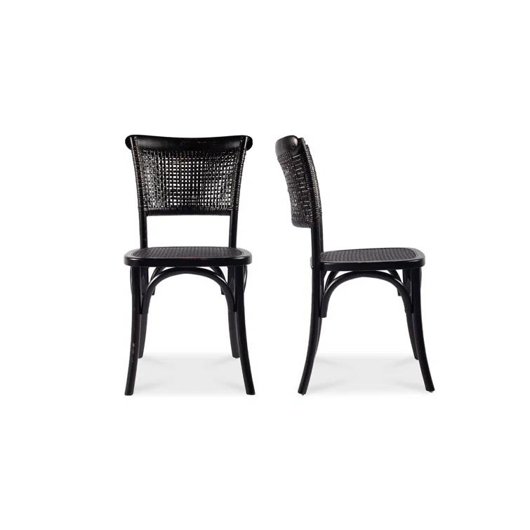 Lotta Dining Chair, Set of 2 - Black
