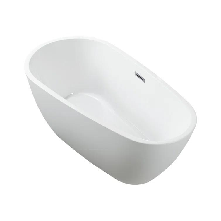 Freestanding Soaking Acrylic Bathtub