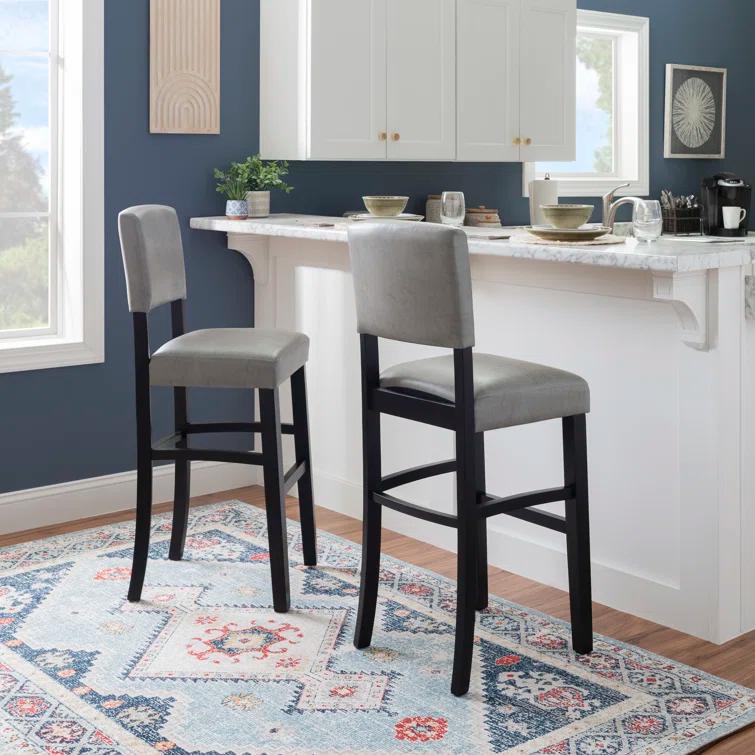Monaco Upholstered Counter/Bar Stool