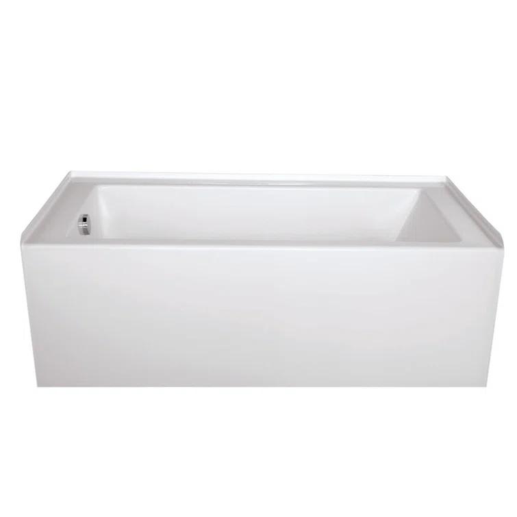 Sydney 66'' x 32'' Alcove / Tile In Soaking Acrylic Bathtub