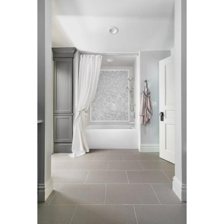 Sydney 66'' x 32'' Alcove / Tile In Soaking Acrylic Bathtub