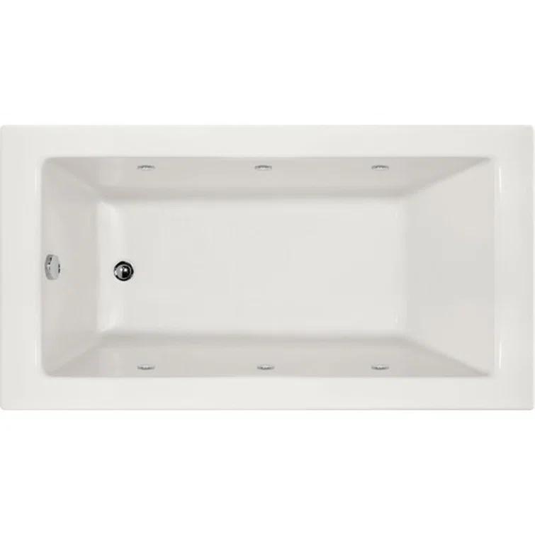 Sydney 60'' x 34'' Alcove / Tile In Whirlpool Acrylic Bathtub