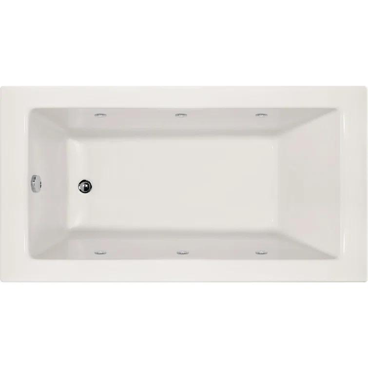 Sydney 60'' x 32'' Alcove / Tile In Soaking Acrylic Bathtub