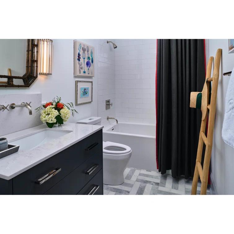 Sydney 60'' x 32'' Alcove / Tile In Soaking Acrylic Bathtub