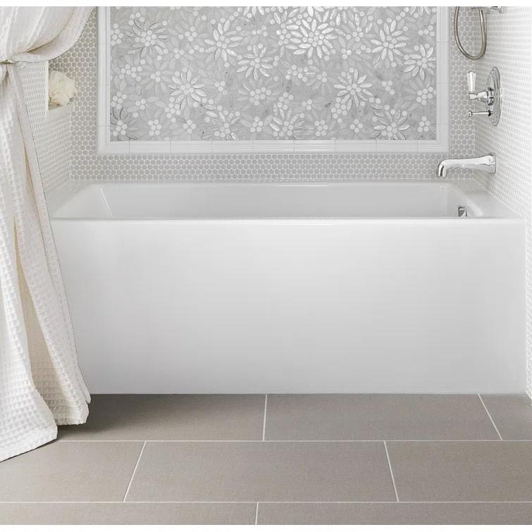Sydney 60'' x 32'' Alcove / Tile In Soaking Acrylic Bathtub