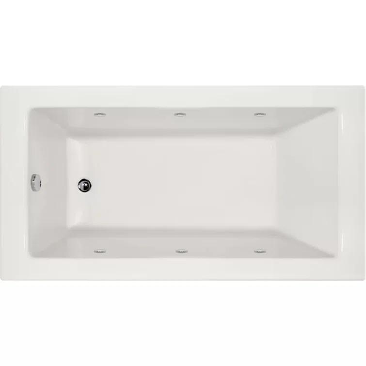 Sydney 60'' x 34'' Alcove / Tile In Whirlpool Acrylic Bathtub