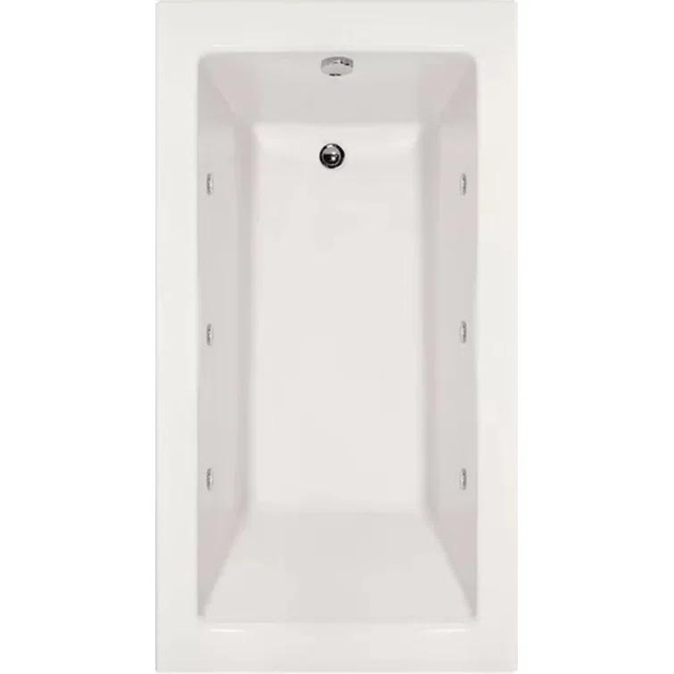 Sydney 60'' x 34'' Alcove / Tile In Whirlpool Acrylic Bathtub