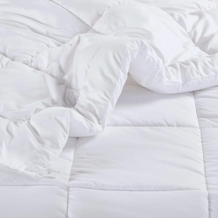 Madison Park Signature 500 Thread Count Luxury Collection 100% Cotton Sateen Embroidered Comforter Set