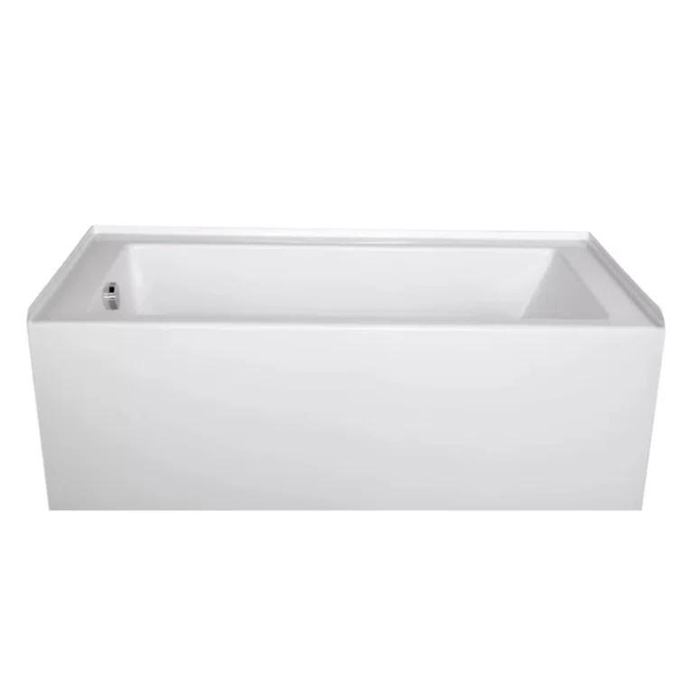Sydney 66'' L Alcove Soaking Bathtub