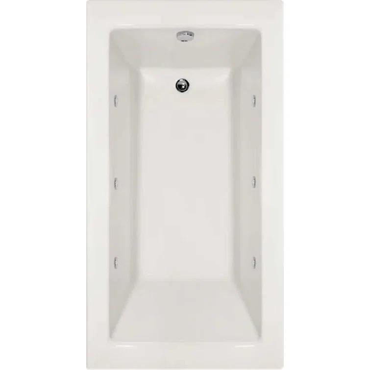 Sydney 66'' x 32'' Alcove / Tile In Soaking Acrylic Bathtub