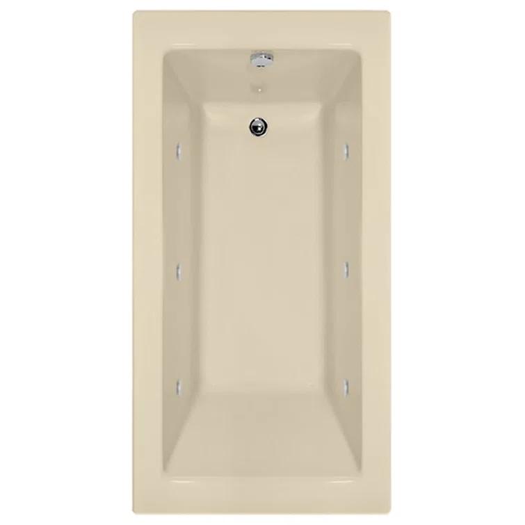 Sydney 60'' x 34'' Alcove / Tile In Whirlpool Acrylic Bathtub