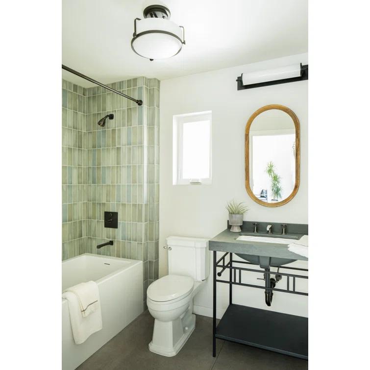 Sydney 60'' x 34'' Alcove / Tile In Whirlpool Acrylic Bathtub