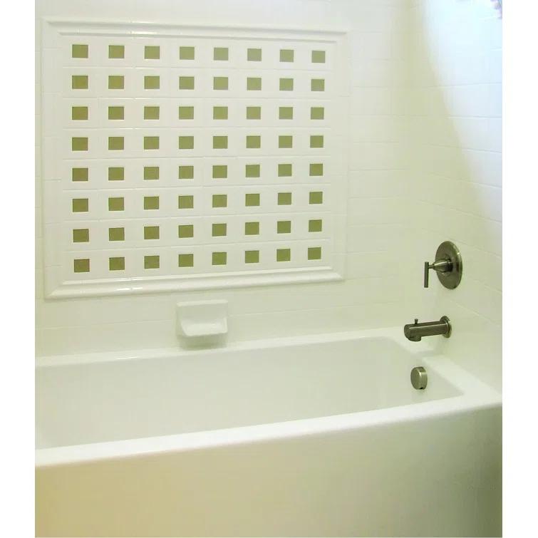 Sydney 60'' x 34'' Alcove / Tile In Whirlpool Acrylic Bathtub
