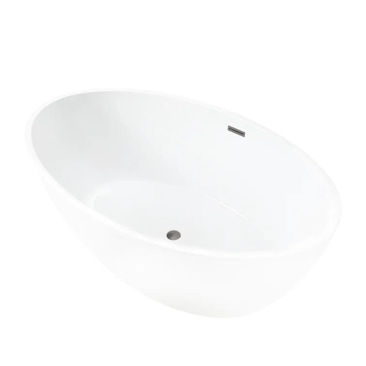 Freestanding Soaking Acrylic Bathtub