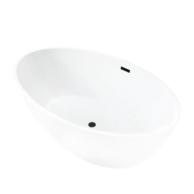 Freestanding Soaking Acrylic Bathtub