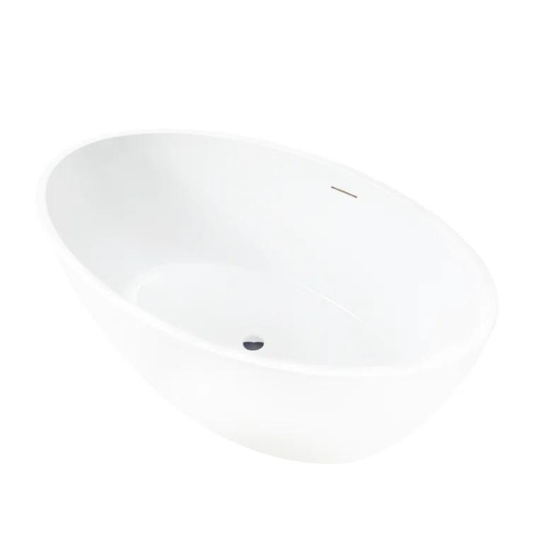 Freestanding Soaking Acrylic Bathtub