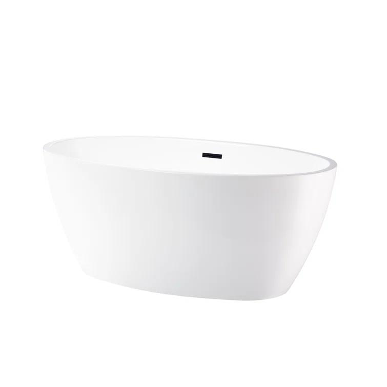 Freestanding Soaking Acrylic Bathtub