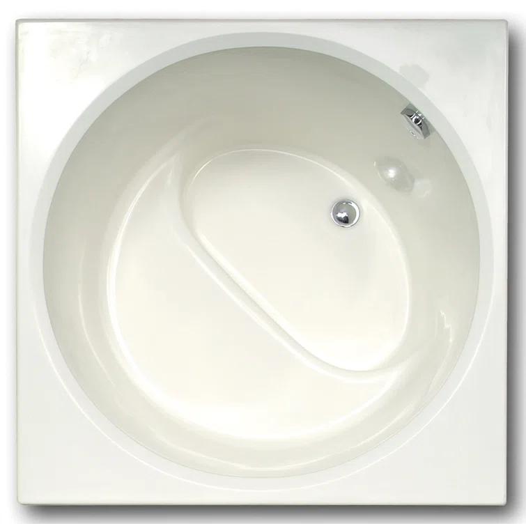 Fuji 60'' x 40'' Drop-In Soaking Gelcoat Bathtub
