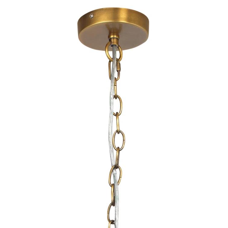 Lundy Woven Seagrass Pendant (24")