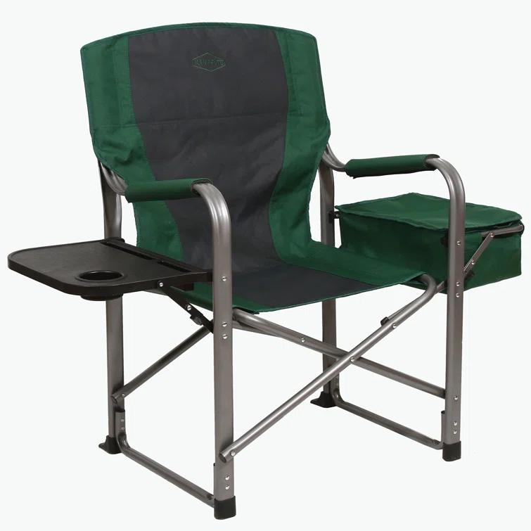 Kamp-Rite Kamp-Rite Portable Director's Chair w/Cooler, Cup Holder, & Side Table