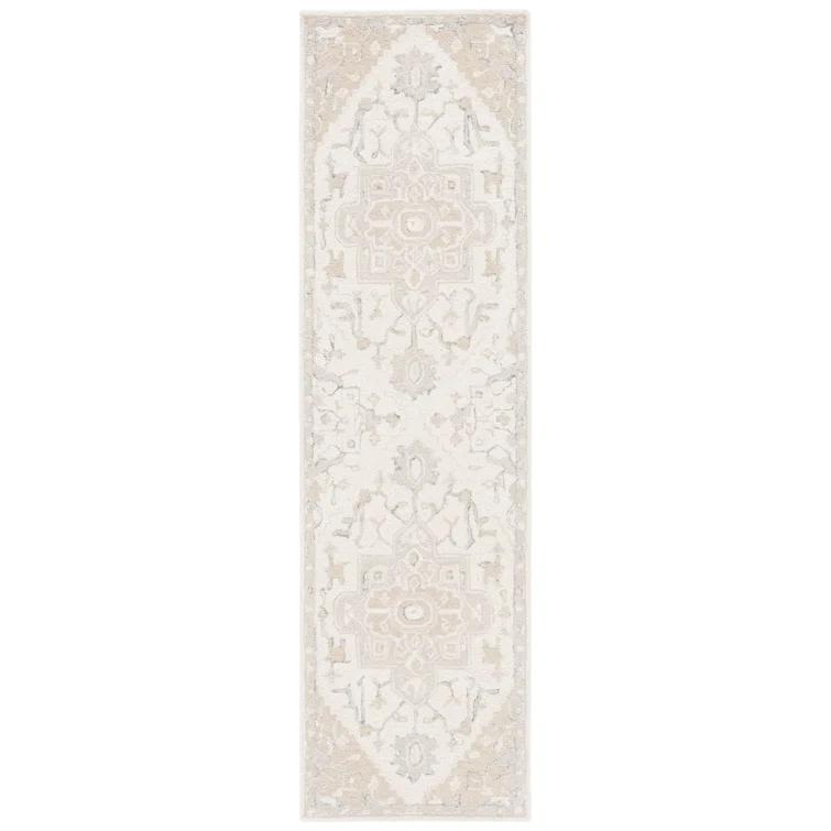 Lauren Ralph Lauren Percy Hand Tufted Wool/Cotton Oriental Rug in Ivory/Beige