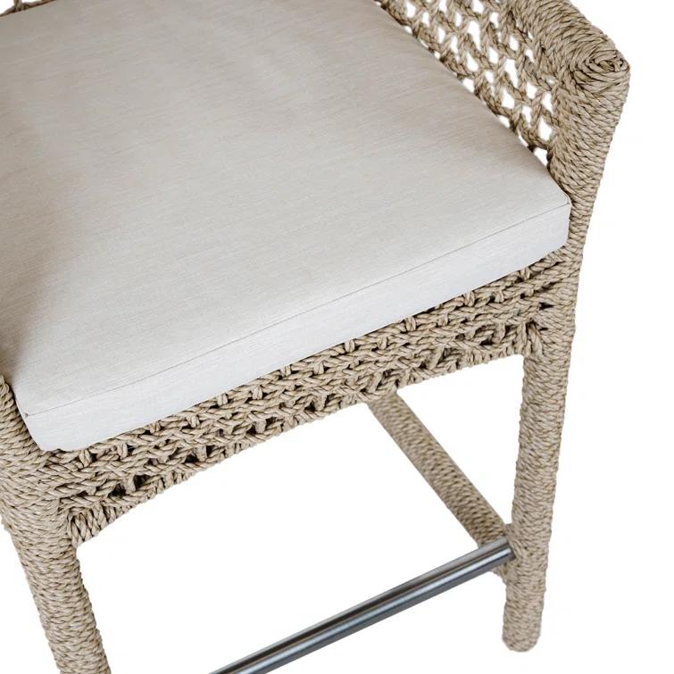 Beverly Indoor / Outdoor Counter Stool - Natural