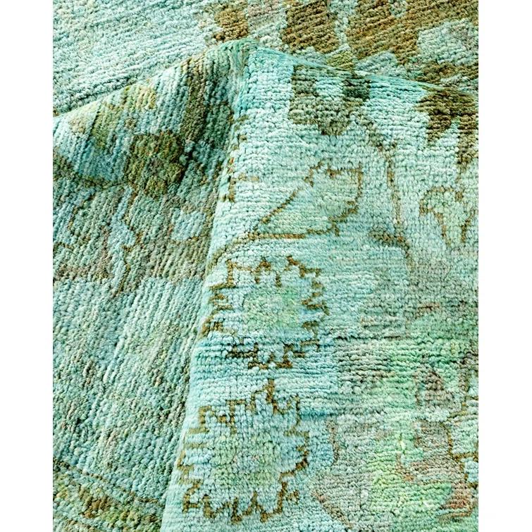 Isabelline One-of-a-Kind 19' 7" X 9' 10" 2010s Wool Area Rug in Blue