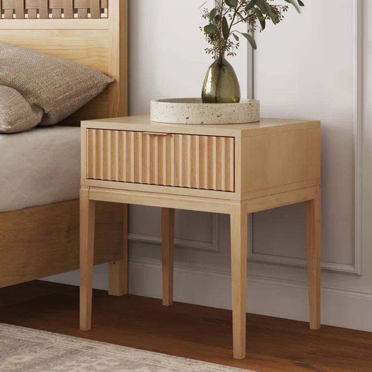 24'' W Solid Wood Nightstand