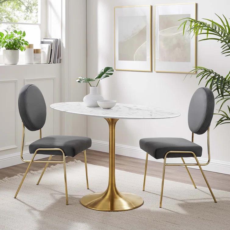 Modway Modway Lippa 48" Oval Dining Table
