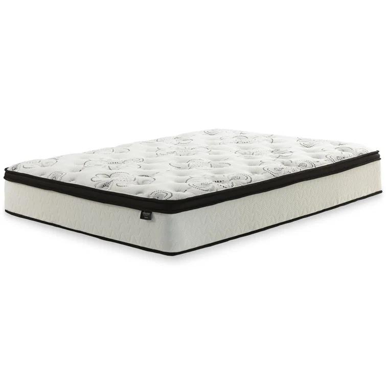 Signature Design by Ashley 12" Ultra Plush Gel Memory Foam Mattress and Adjustable Base