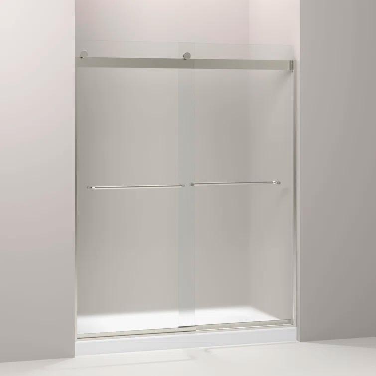 Levity 59.63" x 74" Bypass Shower Door with CleanCoat® Technology