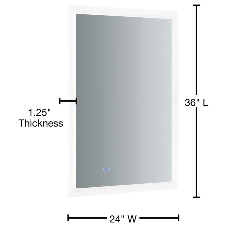 Fresca Angelo Flat LED Wall Mirror