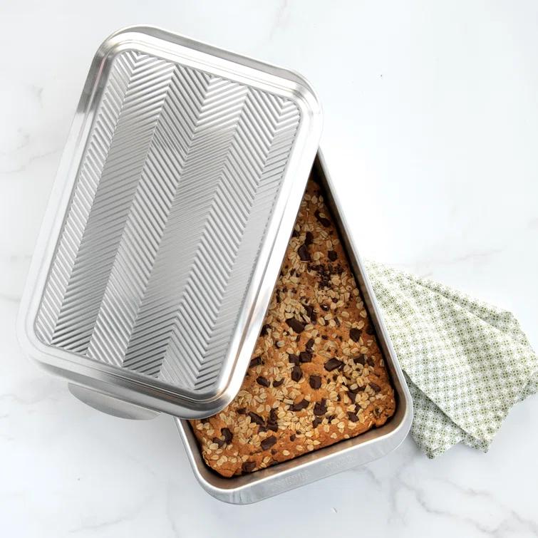 Prism Naturals 13'' L x 9'' W Metal Covered Baking Sheet