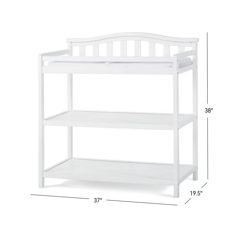 Camden Child Craft Arch Top Changing Table with Pad