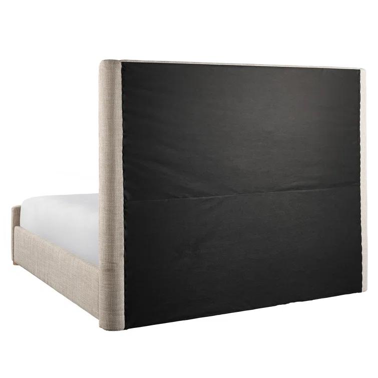 Upholstered Slat Bed
