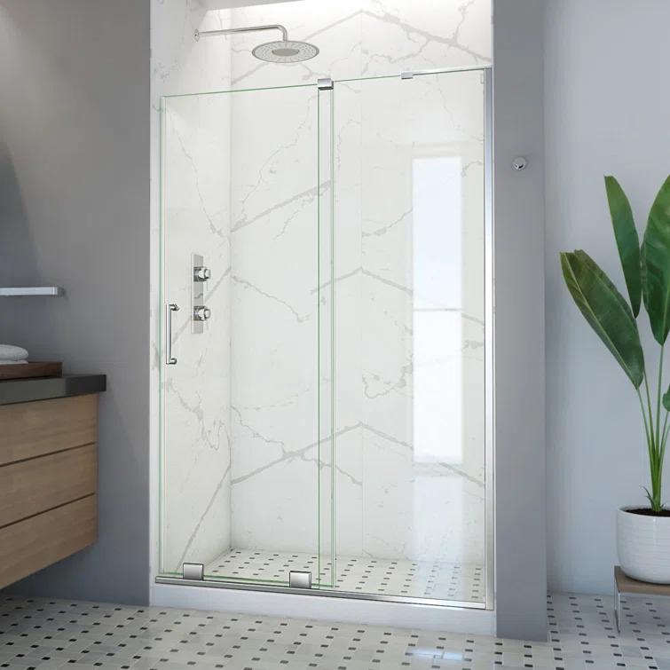 DreamLine Mirage-X 44 - 48 inch W x 71 inch H Frameless Sliding Shower Door