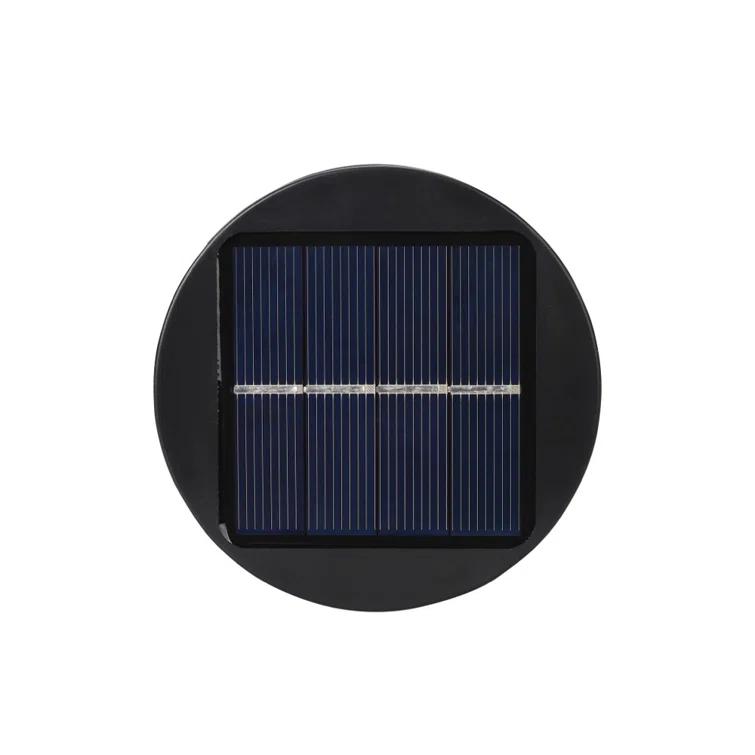 Techko 12.2" Solar Bollard LED Pathway Light (Set of 2)