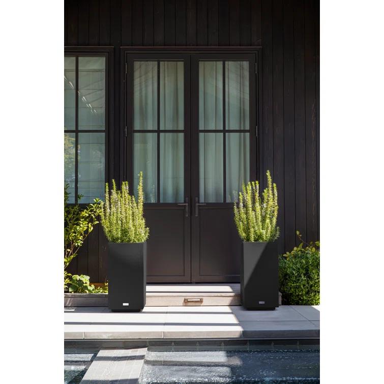 Block Series Pedestal Planter