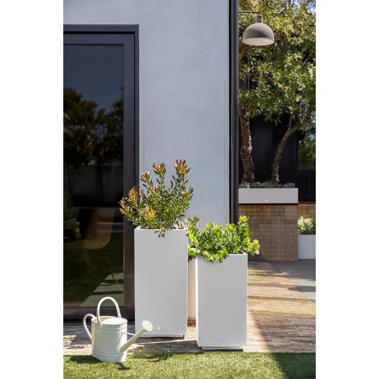 Block Series Pedestal Planter